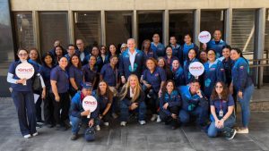 Oncticistas se impregnan de valores patrios en visita al BCV