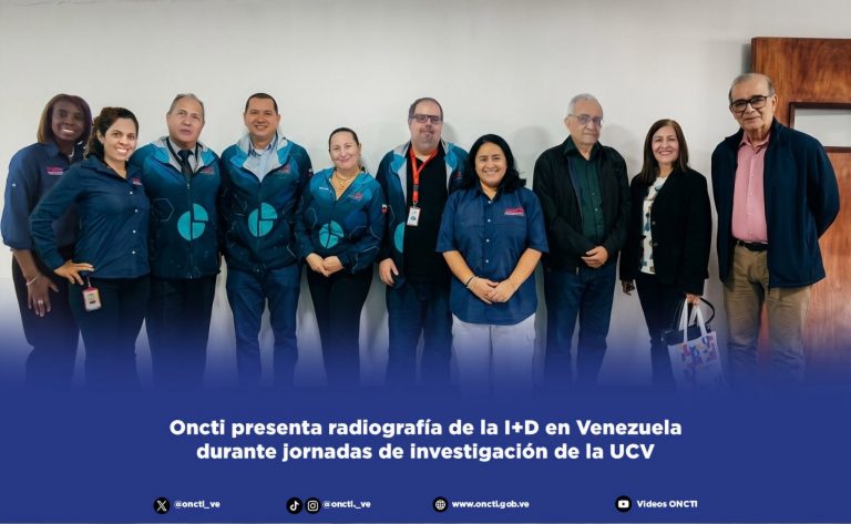Oncti presenta radiografía de la I+D en Venezuela durante jornadas de investigación de la UCV